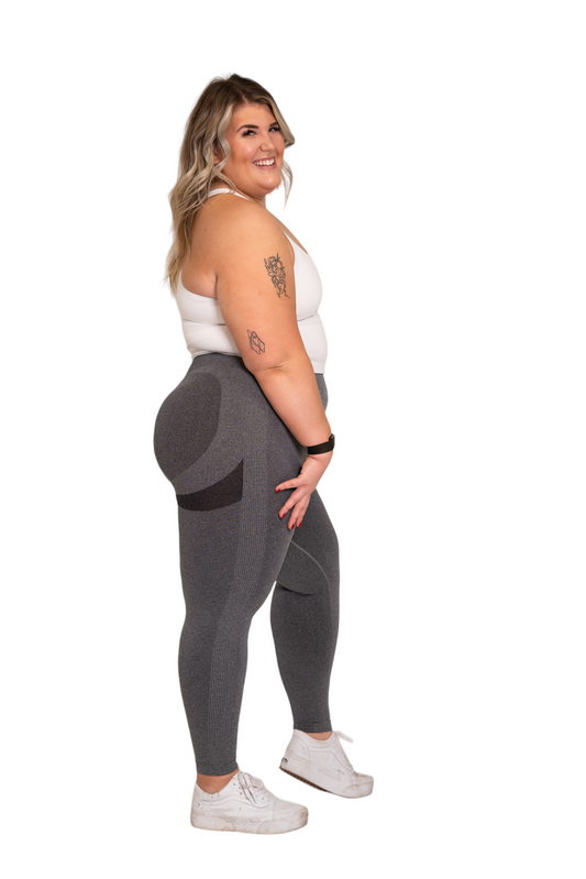 pcheebum  NEW Solid V-Waist Scrunch Butt Leggings are available